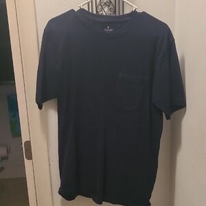 Navy Blue Men's T-Shirt by Velvet Heart